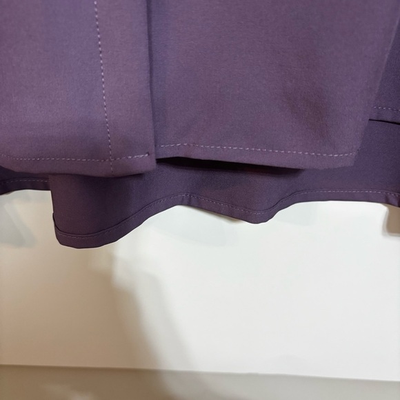 Modern Ambition Women’s XL Purple Button-Up Shirt Recycled Fabric Hidden Buttons - Picture 9 of 12